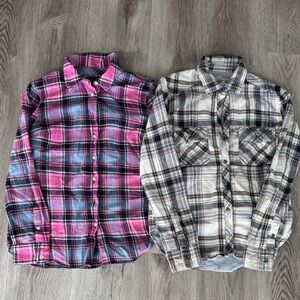 Flannel Shirts size Small